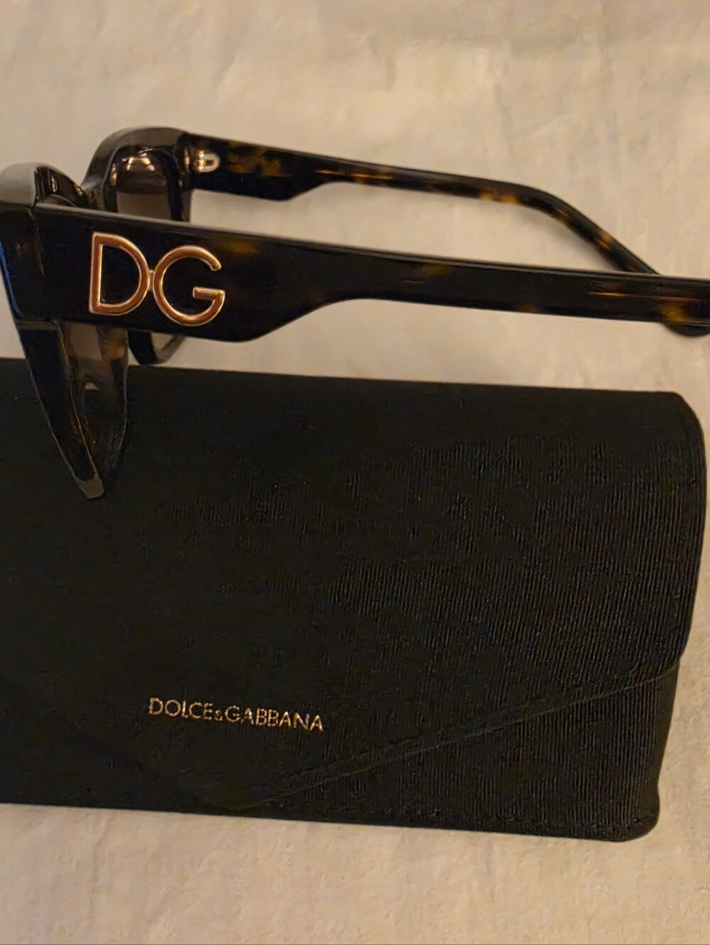 Dolce & Gabbana 4384 Tortoise Shell Sunglasses - Picture 2 of 4